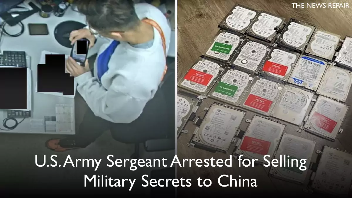 military espionage, national defense secrets, DOJ investigation, China spy case, Joint Base Lewis-McChord, encrypted military computer