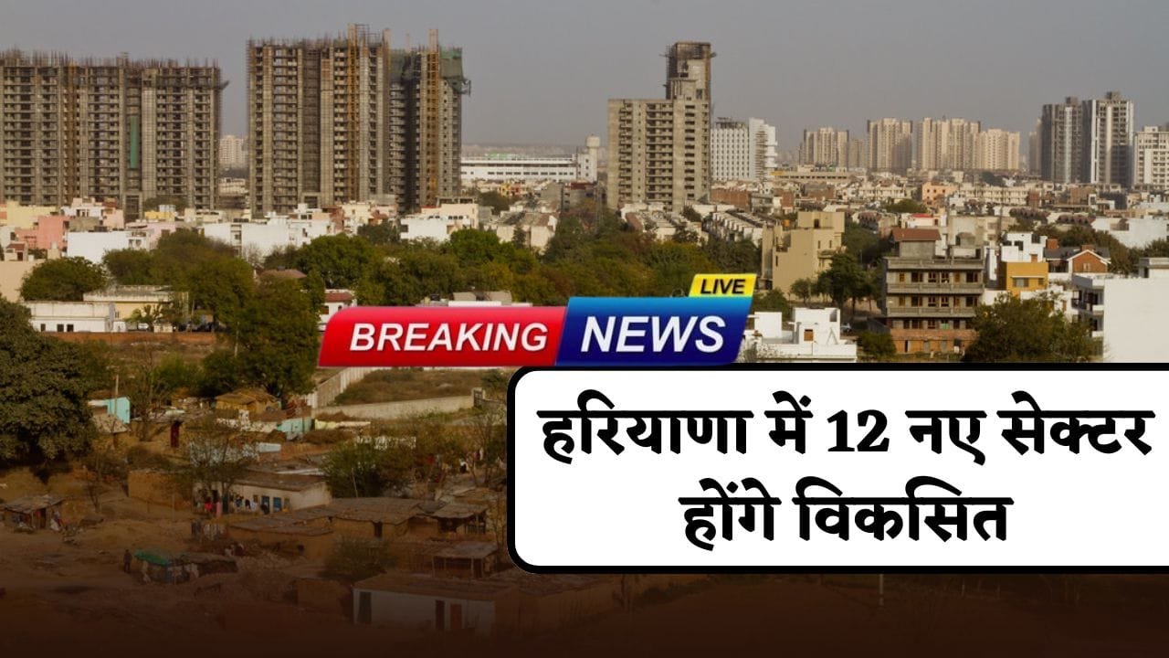 12 new sectors will be developed in Haryana