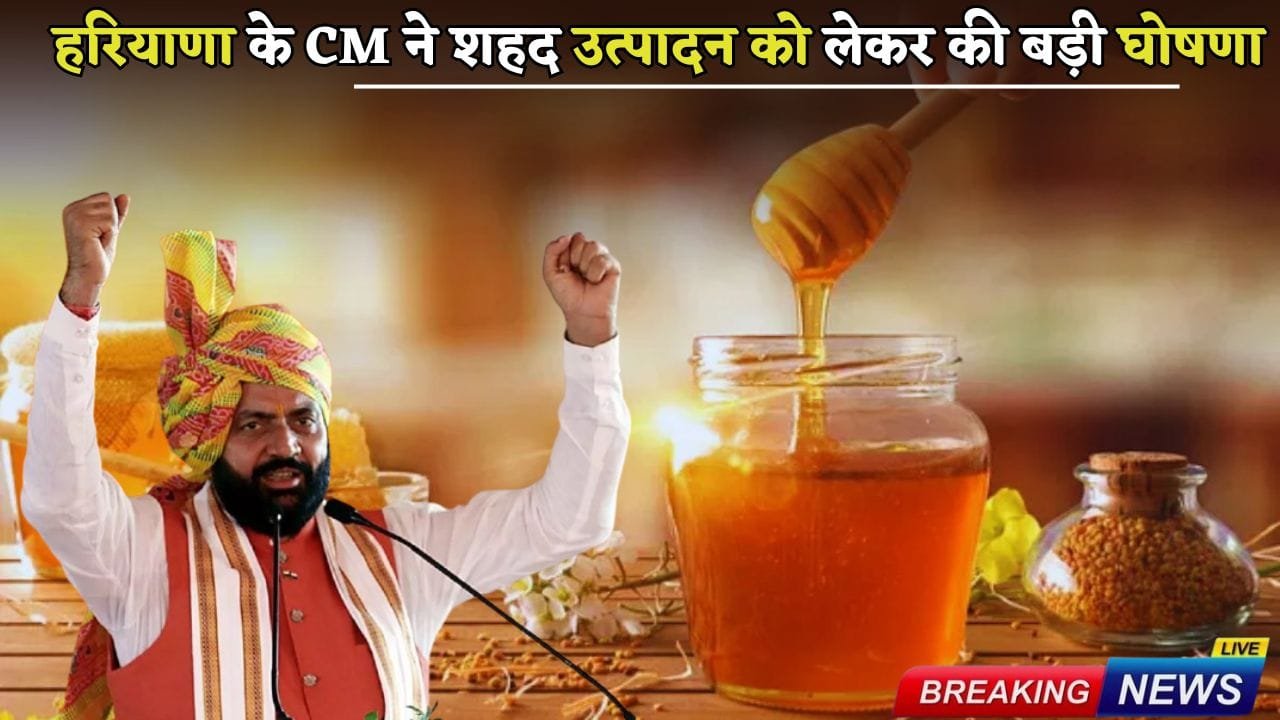Haryana CM made a big announcement regarding honey production