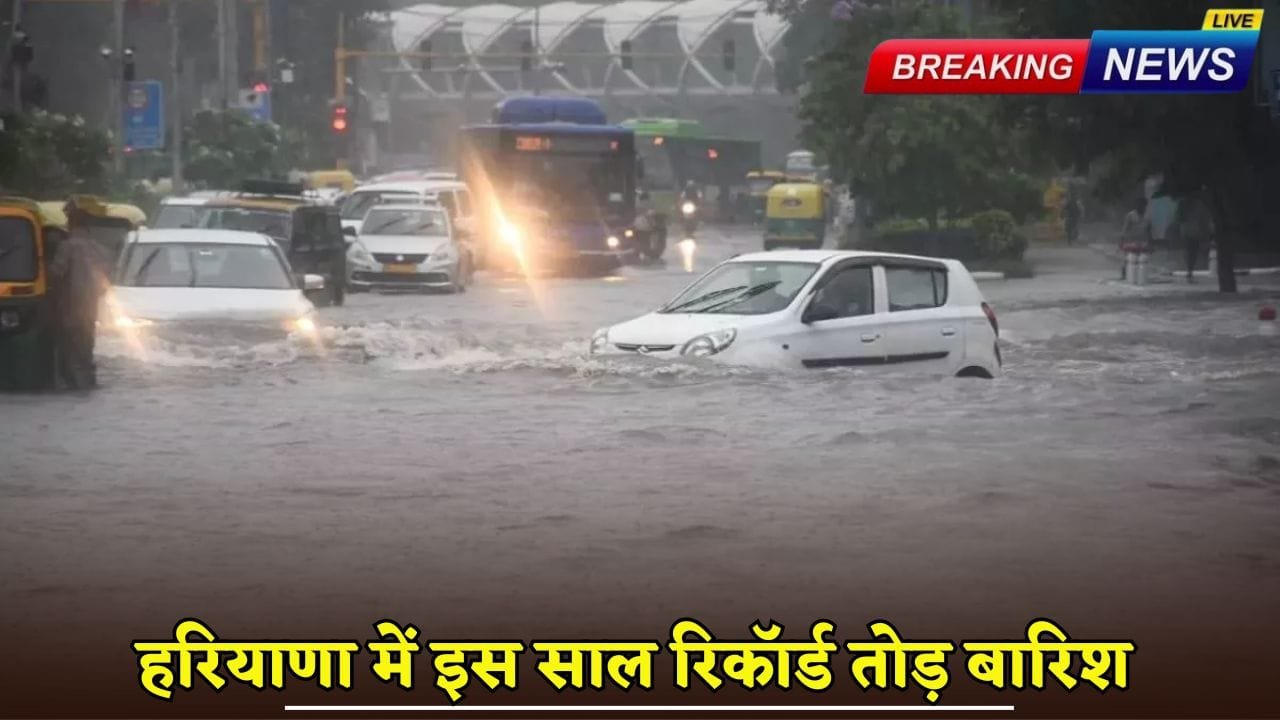Record breaking rain in Haryana after 21 years